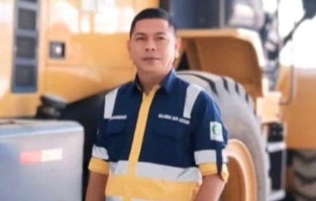 HRD PT BDL Ronal Saweho saat menjelaskan tentang IUP PT BDL yang masuk kawasan hutan produksi. "Jika ada yang merintangi, kami akan laporkan," tegas Saweho soal pihak yang klaim wilayah PT BDL masuk kawasan adat. Kamis (09/01)