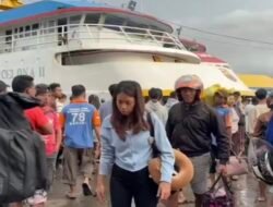 Ribuan Penumpang Padati Pelabuhan Manado pada Puncak Arus Balik Nataru, Penumpang Naik 16 Persen