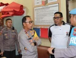 Wakapolda Sulut Gelar Pemeriksaan Senpi di Polresta Manado.