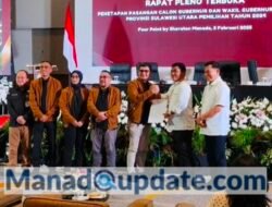 Yulius Selvanus dan Victor Mailangkay Ditetapkan Sebagai Gubernur dan Wakil Gubernur Terpilih Oleh KPU Sulut