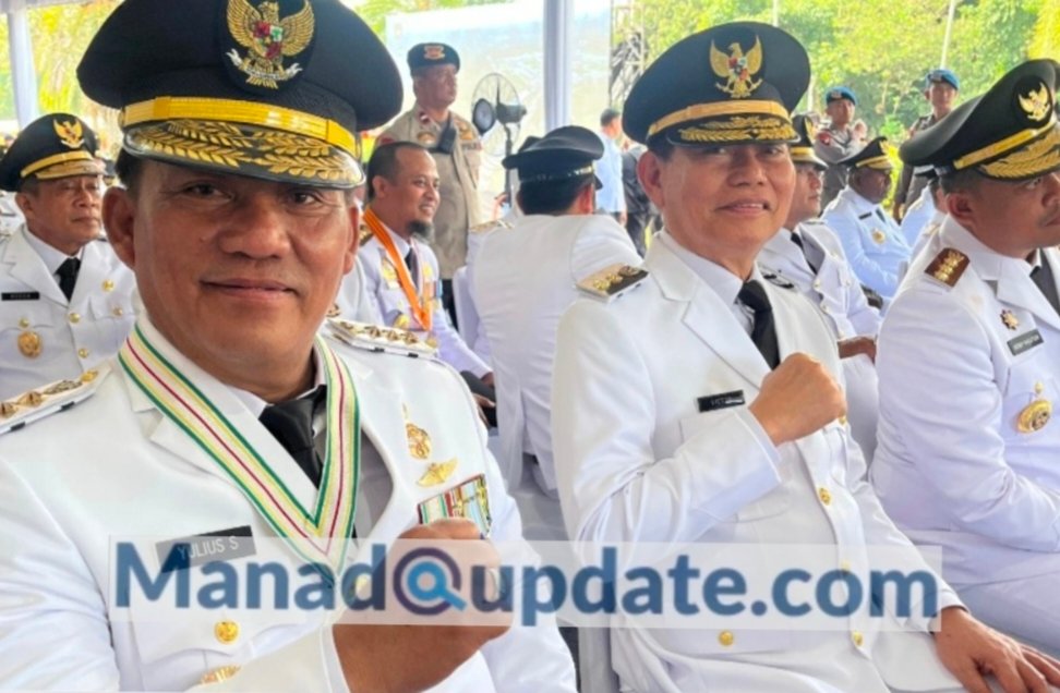Prabowo Subianto resmi melantik Yulius Selvanus Komaling (YSK) sebagian Gubenur Sulawesi Utara dan Victor Mailangkay sebagian Wakil Gubernur Sulawesi Utara (Dokumen TIM YSK-Victor)