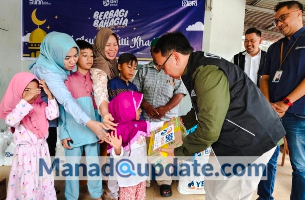 Pada momen bulan suci Ramadhan menyambut hari besar keagamaan Idul Fitri 1446 Hijriah, BRI Regional Office (RO) Manado menggelar kegiatan berbagi dengan menyerahkan bantuan sembako senilai Rp20juta kepada anak-anak yang ada di 9 Panti asuhan, diantaranya 8 panti asuhan dan 1 panti werda, Rabu (19/03/25)