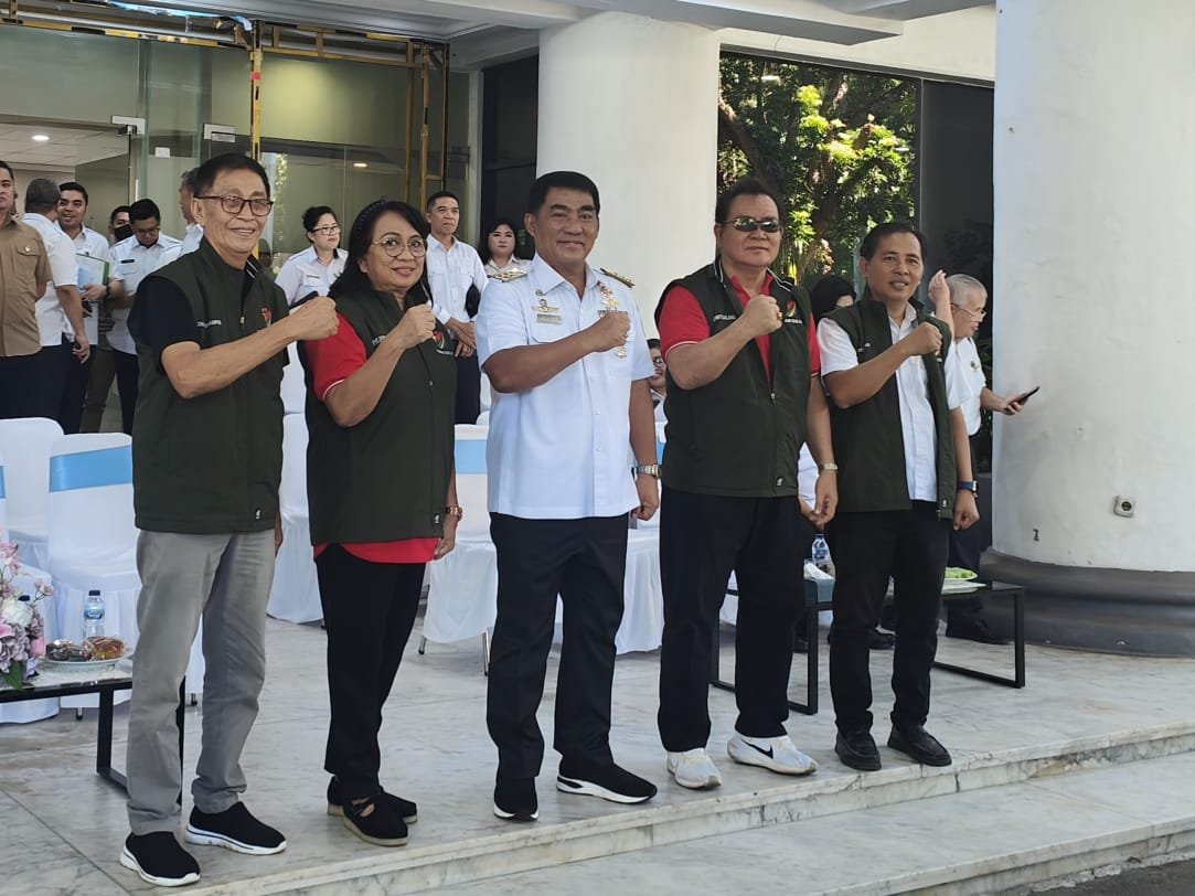 Kontingen Pegiat dan Inorga KORMI Sulut yang akan berjuang mengharumkan nama Sulut di FORNAS VIII NTB mendapatkan suntikkan dana segar dari Gubernur Sulut Yulius Selvanus.