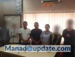 Tak Kapok Kerja Kamboja, Polres Bitung Gagalkan 5 Warga Terduga Korban Dugaan TPPO ke Kamboja