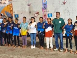 Kontingen Manado Sapu Bersih Medali Emas dan Perak di Cabor Panjat Tebing Porprov Nomor Perorangan Putri