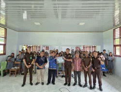 Dipimpin Kasi Intel Kejari Talaud, Program Jaksa Masuk Sekolah di Berjalan Lancar, Ini yang Ditekankan 