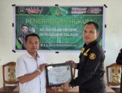 Dipimpin Kasi Intel, Kejari Talaud Beri Penerangan Hukum Begi Aparat Pemerintah dan Masyarakat 