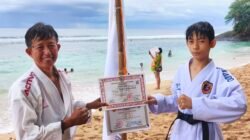 Naik Sabuk Hitam Dan 1, Bill Aldrich Maloho Atlet Porbikawa Sulut: Terima Kasih Bunda Atas Supportnya 