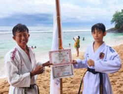 Naik Sabuk Hitam Dan 1, Bill Aldrich Maloho Atlet Porbikawa Sulut: Terima Kasih Bunda Atas Supportnya 