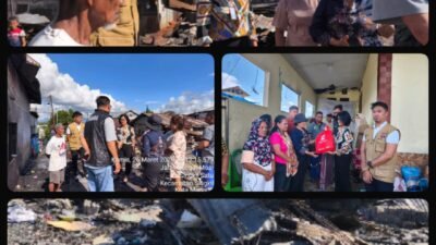 Pemprov Sulut Gerak Cepat Bantu Korban Kebakaran di Singkil