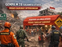 Pemprov Sulut Aktifkan Posko Darurat Pascagempa M 7,6, Satu Warga Dilaporkan Meninggal