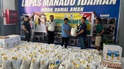CEP Tunjukkan Kepedulian, 1.192 Paket Sembako Disalurkan ke Warga Binaan di Sulut