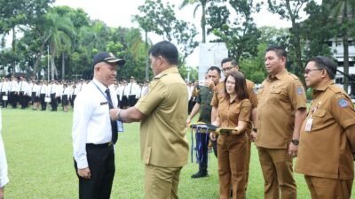 Gubernur Yulius Selvanus Dorong Semangat Dedikasi dan Sinergi dalam Orientasi PPPK Sulut 2026