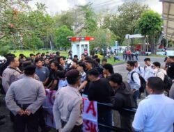 Polresta Manado Laksanakan Pengamanan Aksi Mahasiswa, Berlangsung Tertib dan Kondusif