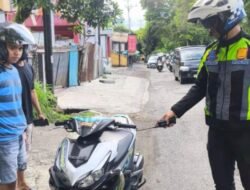 Polresta Manado Intensifkan Penertiban Pelanggar Lalu Lintas, Knalpot Brong dan Kendaraan Tanpa TNKB Jadi Sasaran