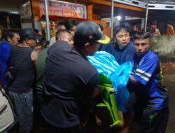 Kecelakaan Tunggal Seorang Perempuan Meninggal Dunia , Polsek Bunaken Amankan TKP 
