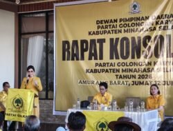 Gelar Konsolidasi CEP-MEP Perintahkan Kader Golkar Minsel Solid Demi Raih Kemenangan 