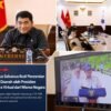 Gubernur Yulius Selvanus Tegaskan Dukungan Penuh Program Infrastruktur Nasional, Ikuti Peresmian 1.151 KM Jalan Daerah oleh Presiden Prabowo