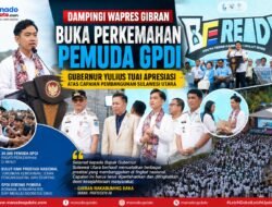 Dampingi Wapres Gibran Buka Perkemahan Pemuda GPDI, Gubernur Yulius Tuai Apresiasi atas Capaian Pembangunan Sulawesi Utara