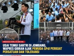 Usai Temui Santri di Jombang, Wapres Gibran Ajak Puluhan Ribu Pemuda GPdI di Minut Perkuat Persatuan Bangsa