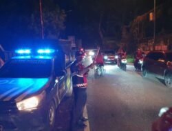 Polsek Pineleng Gelar Program ‘Silau Mata’, Antisipasi Macet dan Gangguan Kamtibmas di Jalur Manado-Tomohon