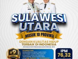 Sulut Kian Melesat! IPM Tembus 76,32, Masuk 10 Besar Nasional dan Jadi Nomor Satu di Pulau Sulawesi