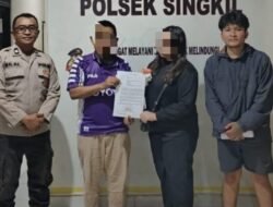 Salah Paham Unggahan Facebook, Polsek Singkil Mediasi Kasus hingga Berakhir Damai