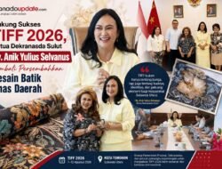 Dukung Sukses TIFF 2026, Ketua Dekranasda Sulut Ny. Anik Yulius Selvanus Kembali Persembahkan Desain Batik Khas Daerah