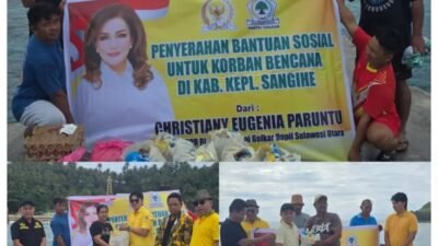 Gerakan “CEP Peduli” Hadir untuk Korban Gempa Sangihe, Ratusan Warga Terima Bantuan