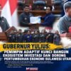 Gubernur Yulius: Pemimpin Adaptif Jadi Kunci Percepat Investasi dan Dongkrak Ekonomi Sulawesi Utara
