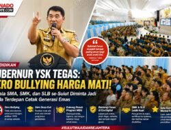 Gubernur YSK Tegas: Zero Bullying Harga Mati! Kepala SMA, SMK, dan SLB se-Sulut Diminta Jadi Garda Terdepan Cetak Generasi Emas