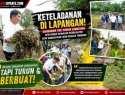 Gubernur YSK Beri Contoh Nyata, Turun Bersihkan Kawasan Fesbudaton Demi Hidupkan Kembali Ikon Budaya Tondano