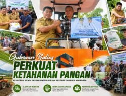 Perkuat Ketahanan Pangan, Gubernur Yulius Salurkan Alsintan dan Benih Jagung untuk Ribuan Hektare Lahan di Minahasa