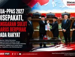 KUA-PPAS 2027 Disepakati, Yulius Selvanus Tekankan Anggaran Sulut Harus Berpihak pada Rakyat