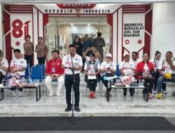 Semangat Kemerdekaan Membara, Gerak Jalan Pemprov Sulut Jadi Ajang Persatuan dan Sportivitas