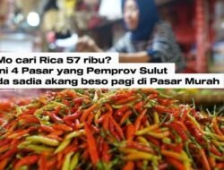 Gubernur Sulawesi Utara Yulius Selvanus Penuhi Janjinya Kepada Warga yang Hobi Makan Rica.