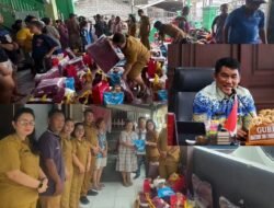 Gerak Cepat Bantu Korban Kebakaran, Gubernur YSK Salurkan Bantuan untuk 39 KK di Sindulang dan Sario