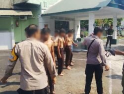 Belasan Pelajar Diamankan Polisi Usai Terlibat Tawuran di Tikala Manado