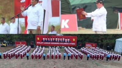 Yulius Selvanus ‘Gembleng’ 320 Laskar Gerindra Sulut Dalam Diklat: Tuntut Tiga Nilai Utama, Disiplin-Militan-Loyal  ‎